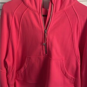 lululemon scuba oversized half zip hoodie